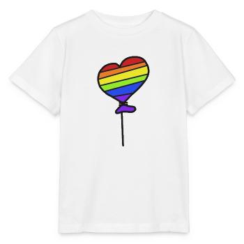 Pride Month - Stanley/Stella Kinder T-Shirt MINI CREATOR  - Weiß - Vorne - Maike (125cm)