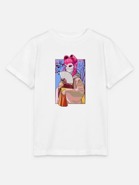 Geisha - Stanley/Stella Kinder T-Shirt MINI CREATOR  - Weiß