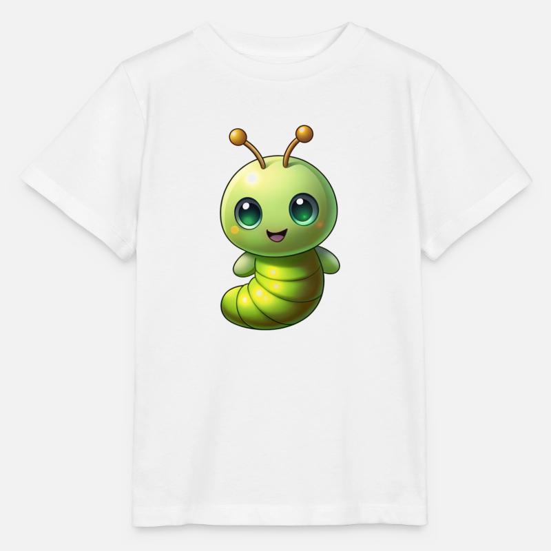 Glühwürmchen - Stanley/Stella Kinder T-Shirt MINI CREATOR  - Weiß