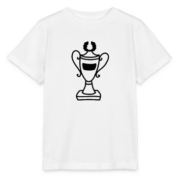 Cup - Line - Stanley/Stella MINI CREATOR Kids’ T-Shirt - white - Front - Maike (125cm)