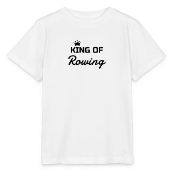 Aviron Rameur Sport Barreur Rowing - T-shirt bio MINI CREATOR Stanley/Stella Enfant - blanc - Devant - Maike (125cm)