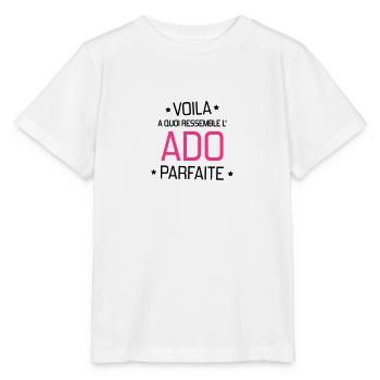 Teenager / Jugendliche / Jugendlicher / Kind - Stanley/Stella Kinder T-Shirt MINI CREATOR  - Weiß - Vorne - Maike (125cm)