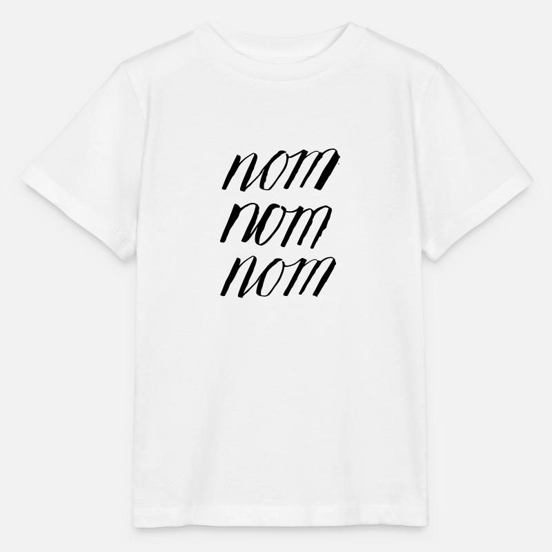 nom nom nom - Stanley/Stella Kinder T-Shirt MINI CREATOR  - Weiß