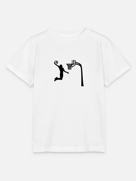 Basketball - T-shirt bio MINI CREATOR Stanley/Stella Enfant - blanc