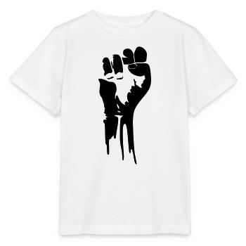 Faust- BLACK - Stanley/Stella Kinder T-Shirt MINI CREATOR  - Weiß - Vorne - Maike (125cm)