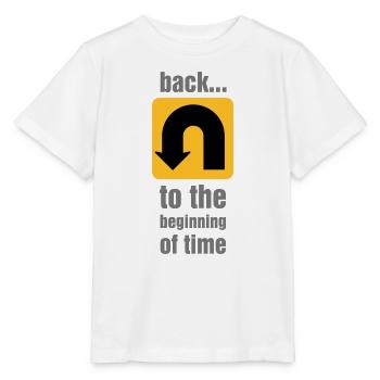 U-turn - Stanley/Stella MINI CREATOR Kids’ T-Shirt - white - Front - Maike (125cm)