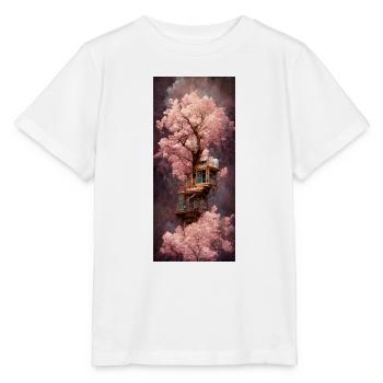 The cherry tree house - Stanley/Stella MINI CREATOR Kids’ T-Shirt - white - Front - Maike (125cm)
