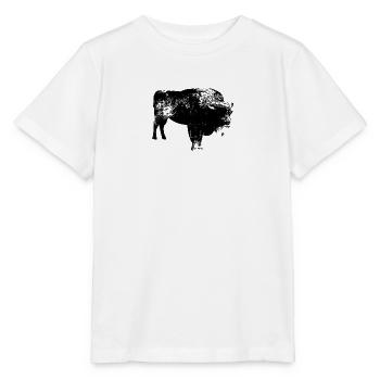Rind Kuh - Stanley/Stella Kinder T-Shirt MINI CREATOR  - Weiß - Vorne - Maike (125cm)