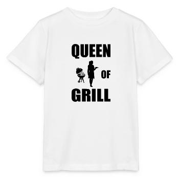 BBQ - Stanley/Stella Kinder T-Shirt MINI CREATOR  - Weiß - Vorne - Maike (125cm)