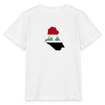 Irak - T-shirt bio MINI CREATOR Stanley/Stella Enfant - blanc - Devant - Maike (125cm)