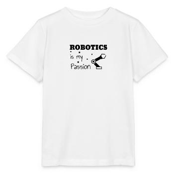 Robotics Robot Robotik Robotique Roboter - Stanley/Stella MINI CREATOR Kids’ T-Shirt - white - Front - Maike (125cm)