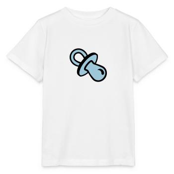 Sucette - T-shirt bio MINI CREATOR Stanley/Stella Enfant - blanc - Devant - Maike (125cm)