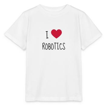 Robotics Robot Robotik Robotique Roboter - Stanley/Stella MINI CREATOR Kids’ T-Shirt - white - Front - Maike (125cm)