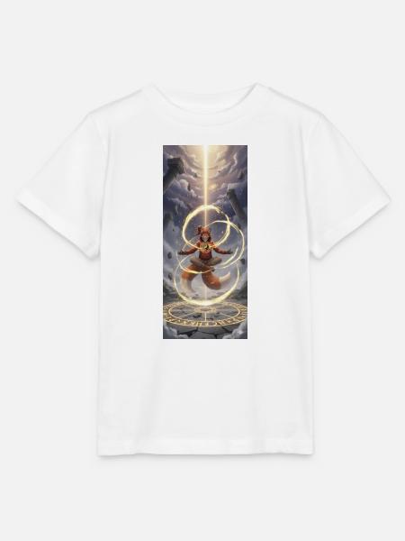 Leuchtender Runenfuchs - Stanley/Stella Kinder T-Shirt MINI CREATOR - Weiß