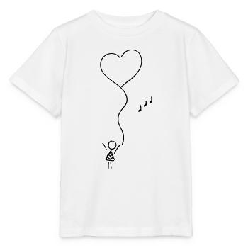 Daughter and father - Stanley/Stella MINI CREATOR Kids’ T-Shirt - white - Front - Maike (125cm)
