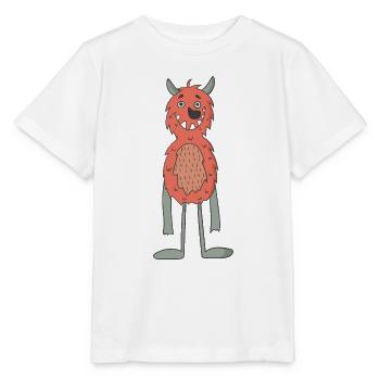 Monstres - T-shirt bio MINI CREATOR Stanley/Stella Enfant - blanc - Devant - Maike (125cm)