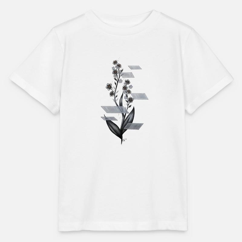 Myosotis - T-shirt bio MINI CREATOR Stanley/Stella Enfant - blanc