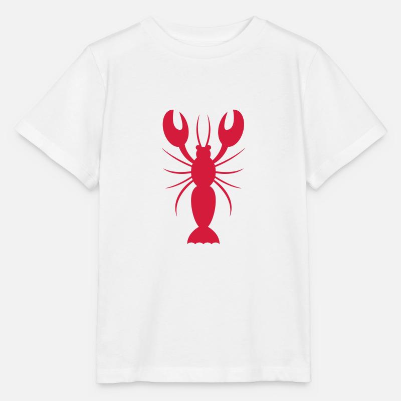 Lobster - Stanley/Stella Kinder T-Shirt MINI CREATOR  - Weiß