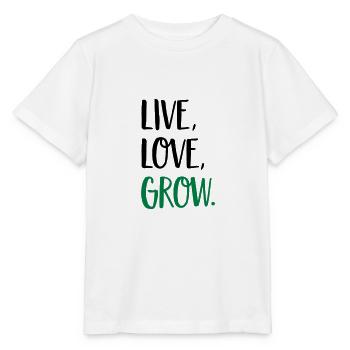 Garten - Stanley/Stella Kinder T-Shirt MINI CREATOR  - Weiß - Vorne - Maike (125cm)