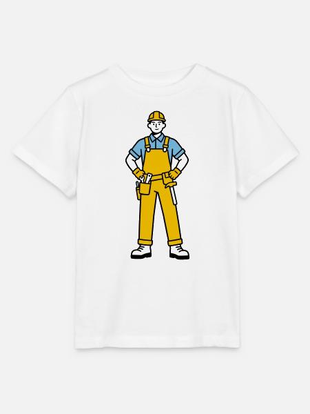 Handwerker - Stanley/Stella Kinder T-Shirt MINI CREATOR - Weiß