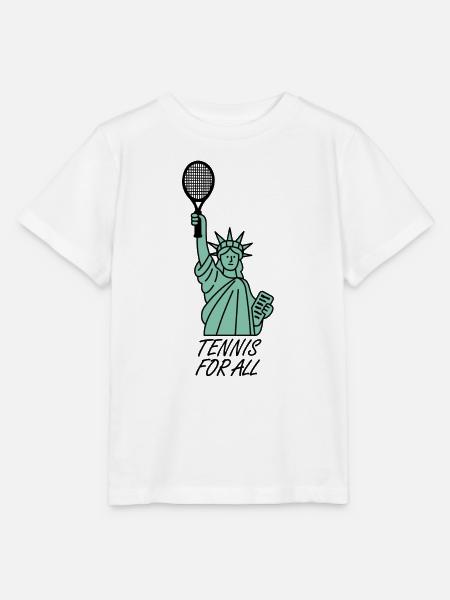 Tennis für alle - Stanley/Stella Kinder T-Shirt MINI CREATOR - Weiß
