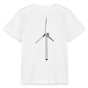 Windrad - Stanley/Stella Kinder T-Shirt MINI CREATOR  - Weiß - Vorne - Maike (125cm)