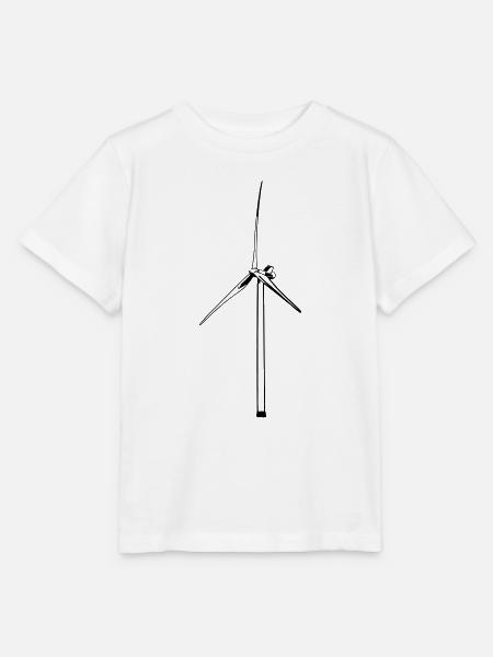 Windrad - Stanley/Stella Kinder T-Shirt MINI CREATOR - Weiß