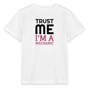 Mechanik / Mechaniker / Auto / Garage - Stanley/Stella Kinder T-Shirt MINI CREATOR  - Weiß - Vorne - Maike (125cm)