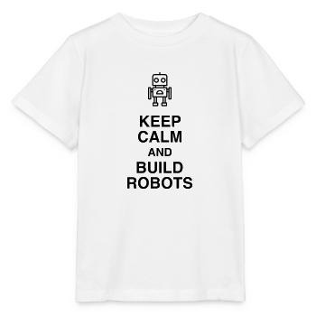 Robotics Robot Robotik Robotique Roboter - Stanley/Stella MINI CREATOR Kids’ T-Shirt - white - Front - Maike (125cm)