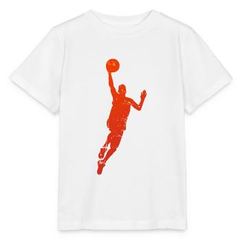 basketballer - Stanley/Stella MINI CREATOR Kids’ T-Shirt - white - Front - Maike (125cm)