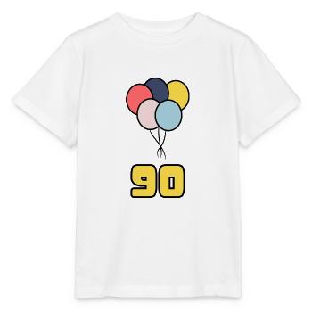 HAPPY BIRTHDAY. HAPPY BIRTHDAY. ANNIVERSARY. - Stanley/Stella MINI CREATOR Kids’ T-Shirt - white - Front - Maike (125cm)