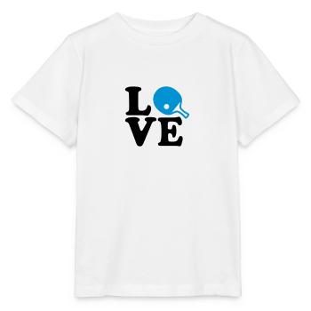 Ping Pong love - Stanley/Stella MINI CREATOR Kids’ T-Shirt - white - Front - Maike (125cm)