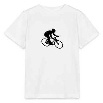 Bicyclette - T-shirt bio MINI CREATOR Stanley/Stella Enfant - blanc - Devant - Maike (125cm)