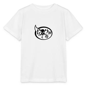 bulle colere facher enerve raler gueuler - T-shirt bio MINI CREATOR Stanley/Stella Enfant - blanc - Devant - Maike (125cm)