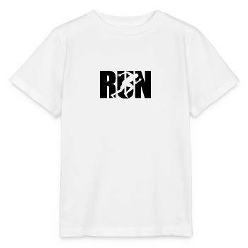 Run - Running - Stanley/Stella MINI CREATOR Kids’ T-Shirt - white - Front - Maike (125cm)