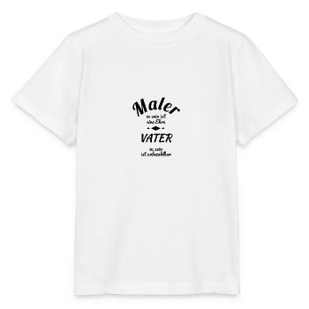 Maler - Stanley/Stella Kinder T-Shirt MINI CREATOR  - Weiß - Vorne - Maike (125cm)