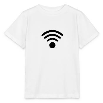WLAN Internet Online Smartphone Cadeau - T-shirt bio MINI CREATOR Stanley/Stella Enfant - blanc - Devant - Maike (125cm)