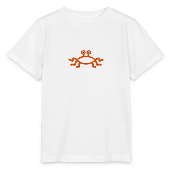 Fliegendes Spaghettimonster - Stanley/Stella Kinder T-Shirt MINI CREATOR  - Weiß - Vorne - Maike (125cm)