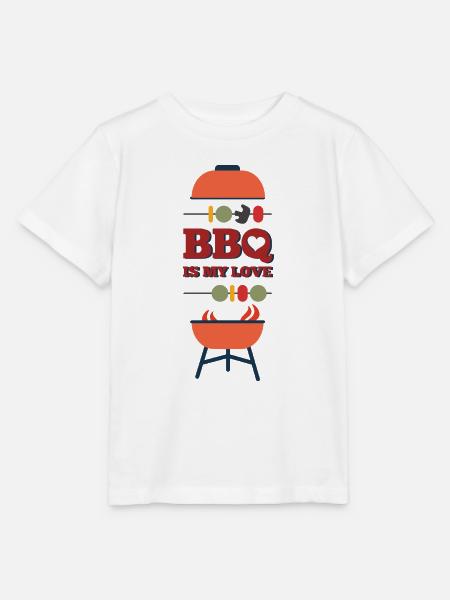 Barbecue - Stanley/Stella Kinder T-Shirt MINI CREATOR  - Weiß