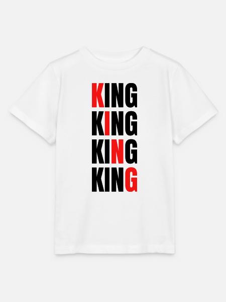 King - Stanley/Stella Kinder T-Shirt MINI CREATOR - Weiß