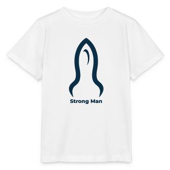 Man hard - Stanley/Stella Kinder T-Shirt MINI CREATOR  - Weiß - Vorne - Maike (125cm)