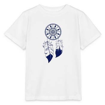 Expérience Voyage Ethno - T-shirt bio MINI CREATOR Stanley/Stella Enfant - blanc - Devant - Maike (125cm)