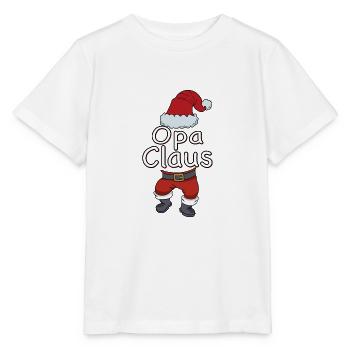 Grand-père Noël Homme Noël Partenaire de famillelook - T-shirt bio MINI CREATOR Stanley/Stella Enfant - blanc - Devant - Maike (125cm)