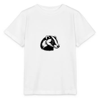 Dachs - Stanley/Stella Kinder T-Shirt MINI CREATOR  - Weiß - Vorne - Maike (125cm)