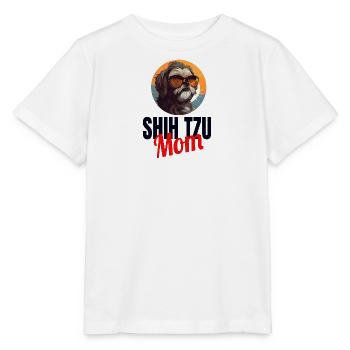 Shih Tzu Löwenhunde Chrysanthemenhund Shih Tzu - Stanley/Stella Kinder T-Shirt MINI CREATOR  - Weiß - Vorne - Maike (125cm)