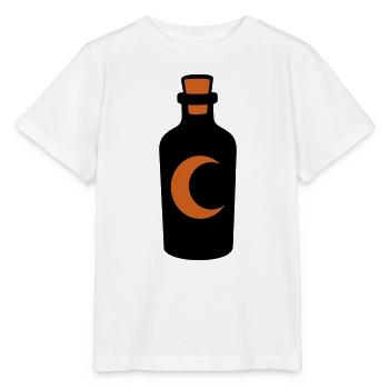 Halbmond Zaubertrank Flasche - Stanley/Stella Kinder T-Shirt MINI CREATOR  - Weiß - Vorne - Maike (125cm)