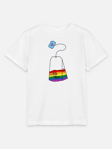 LGBT Tee - Stanley/Stella Kinder T-Shirt MINI CREATOR - Weiß