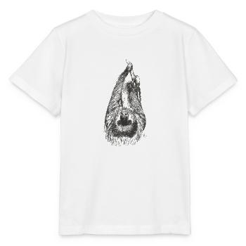 La paresse - T-shirt bio MINI CREATOR Stanley/Stella Enfant - blanc - Devant - Maike (125cm)