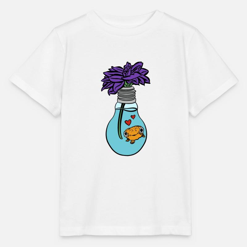 Blume Fisch - Stanley/Stella Kinder T-Shirt MINI CREATOR - Weiß