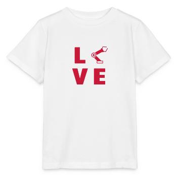 Robotics Robot Robotik Robotique Roboter - Stanley/Stella MINI CREATOR Kids’ T-Shirt - white - Front - Maike (125cm)